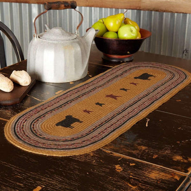 Heritage Farms Sheep Jute Braided Table Runner - The Fox Decor